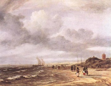 Jacob van Ruisdael Painting - La costa de Egmond an Zee Jacob Isaakszoon van Ruisdael
